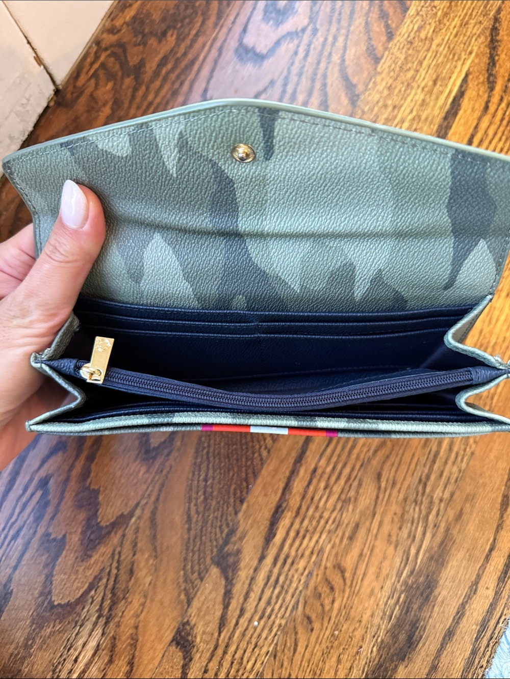 C. Wonder Green Camo Wallet - Picture 4 of 4